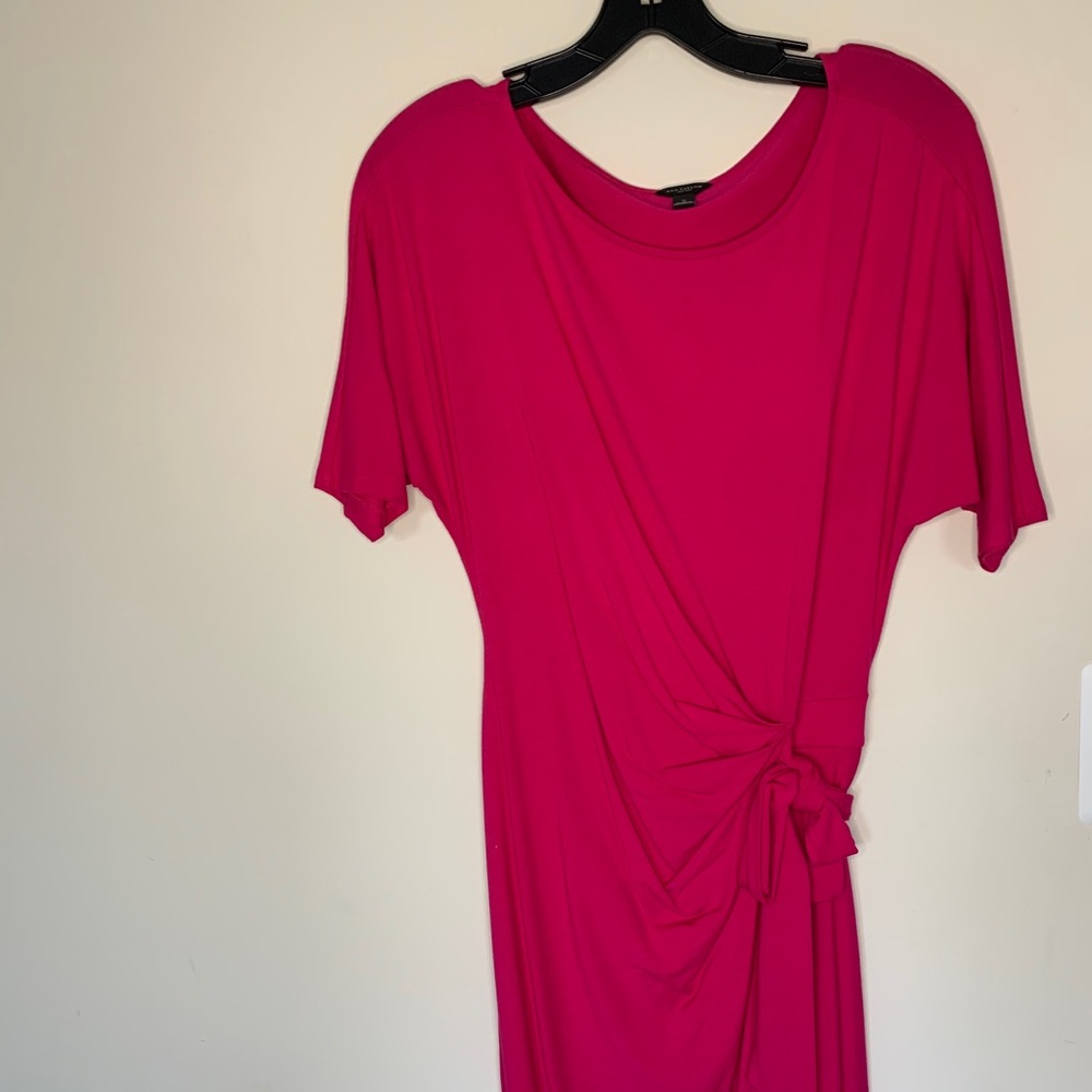 Ann Taylor Hot pink dress